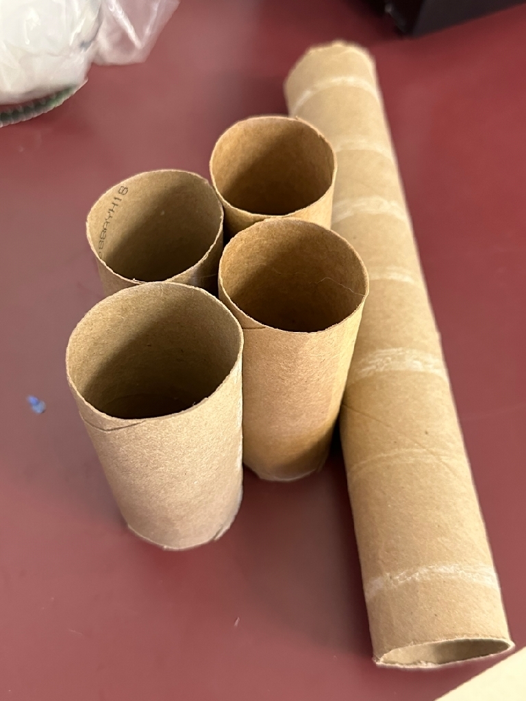paper towel tubes